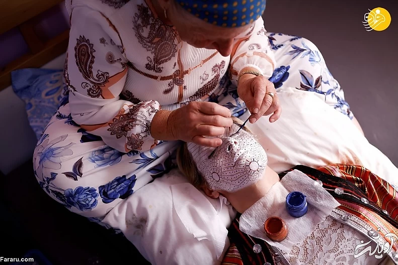 (تصاویر) آرایش متفاوت عروس خانم